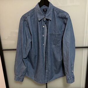 J. Crew Denim Button Down Shirt